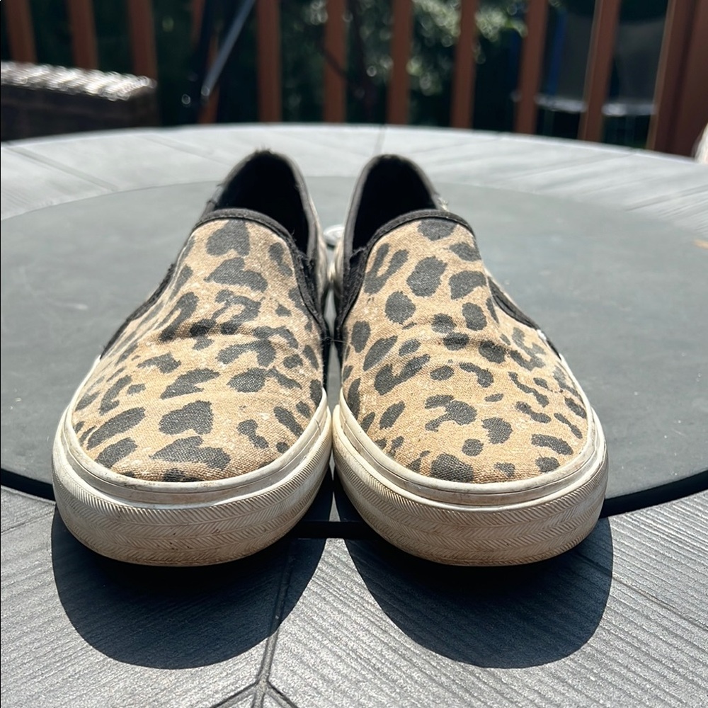 Keds Animal Print Slip-On Shoes